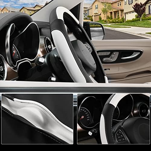 SEG Direct Steering Wheel Cover 14.5-15 inch Car Auto Interior Accessories - Image 3