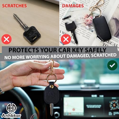 Leather Key Cover for Broken Car Key Loop Replacement - Image 4