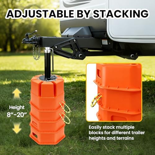 HOXWELL 8''High RV Trailer Jack Block - Image 5