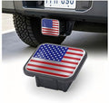 Trailer Hitch Covers American Flag Red, Heavy Duty 2 Inch Hitch Cover by Unknown