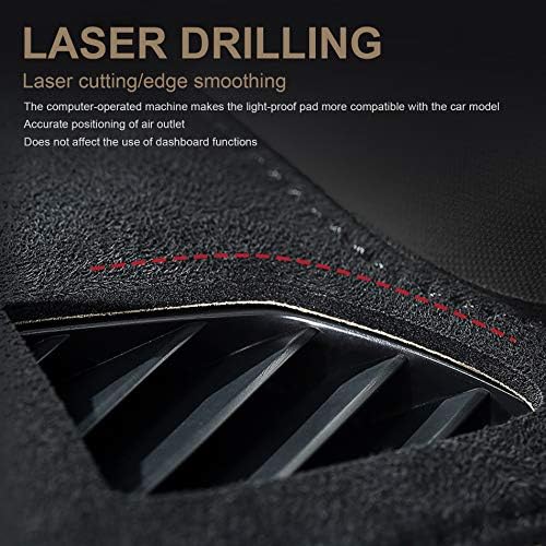SPEEDWOW Dashboard Dash Board Cover Mat Carpet Compatible - Image 3