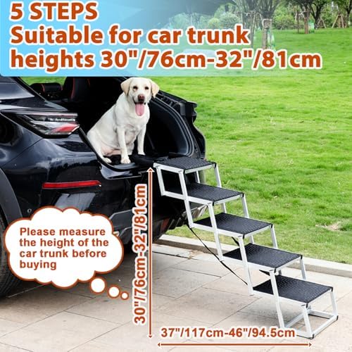 Uross Dog Stairs for Car 5 Steps - Image 2