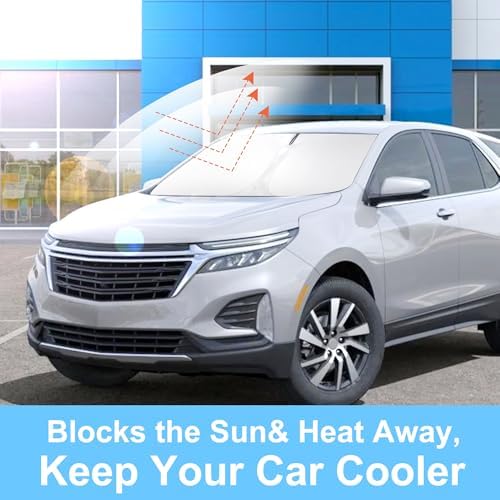 Windshield Sun Shade for 2018-2026 Chevrolet Equinox Accessories - Image 6