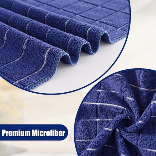 Homaxy Microfiber Kitchen Towels and Dishcloths Sets, 12 Pack - Image 2