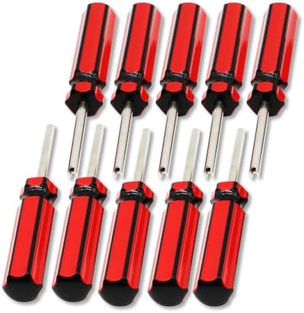 10Pcs Car Auto Screwdriver Valve Stem Core by Yunnergo