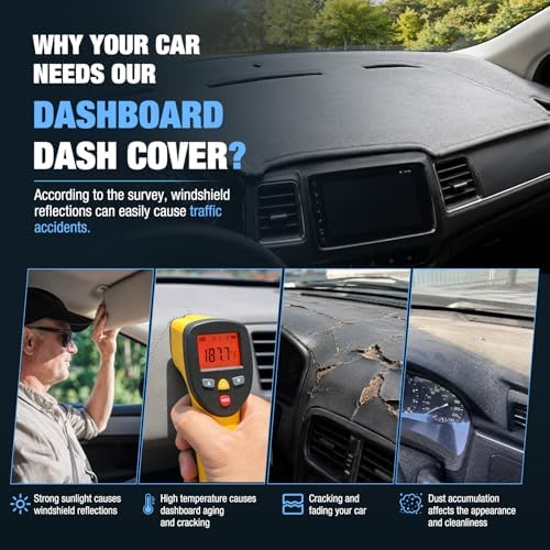Dashboard Dash Cover Mat Carpet Compatible - Image 2