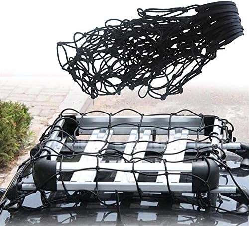 Car Roof Top NetElastic Mesh Luggage Rope Cover Net - Image 2