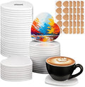40 Pack 4.25 Inch Heart Sublimation Ceramic Tiles by IHDYPPEW
