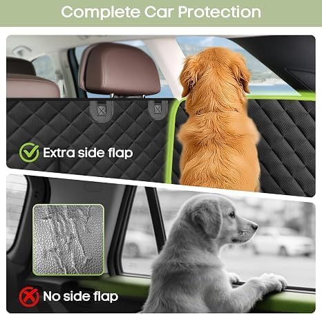 SUV Cargo Liner for Dogs with Bumper Flap Protector for Subaru Outback 1995-2026 - Image 6
