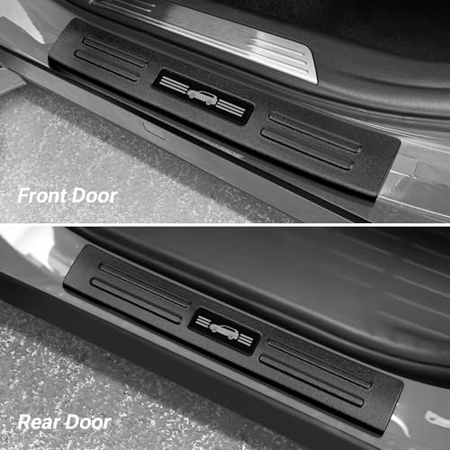 4PCS Door Sill Protector Compatible - Image 2