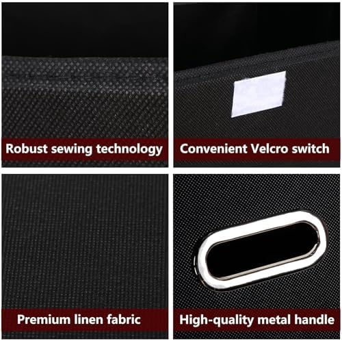 STOREONE Fabric Storage Cube Bins Foldable Organizer Container Collapsible - Image 7