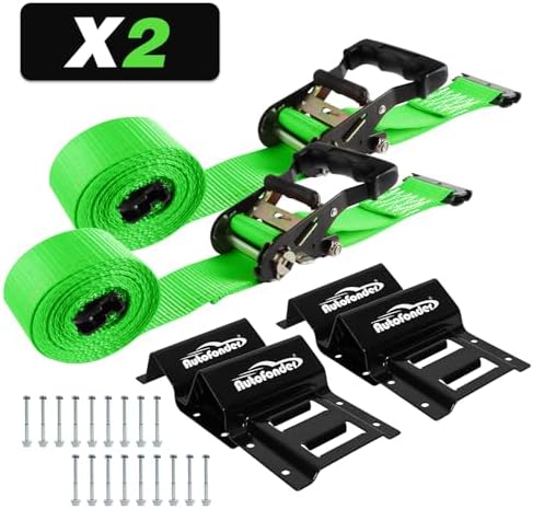 Wheel Chock Tie Down Kit Heavy Duty 4, 500lbs Durable - Image 5