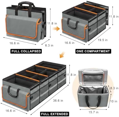 GDNasist Car Trunk Organizer and Storage - Image 3