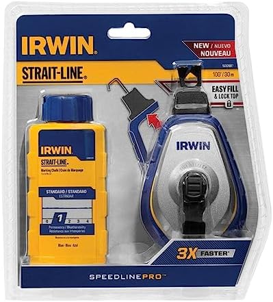 Irwin Tools Strait-Line 1932887 IRWIN Speedline Pro Chalk Reel - Image 3