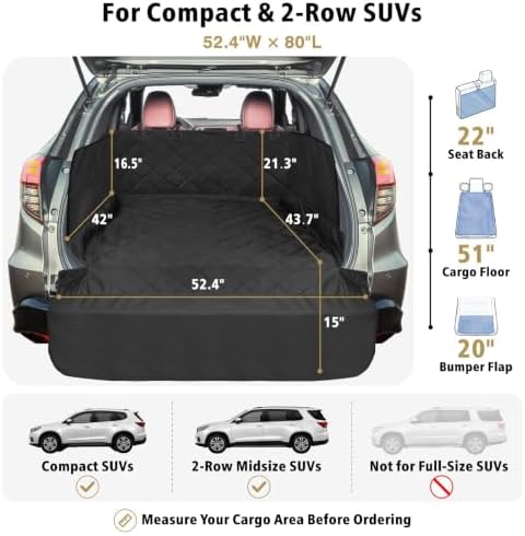 F-color SUV Cargo Liner for Dogs - Image 2