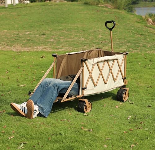 Whitsunday Collapsible Folding Wagon Heavy Duty Utility Beach Wagons - Image 2