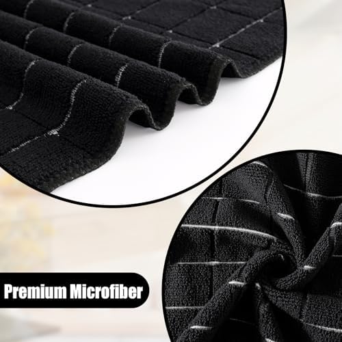 Homaxy Microfiber Kitchen Towels and Dishcloths Sets, 16 Pack - Image 2