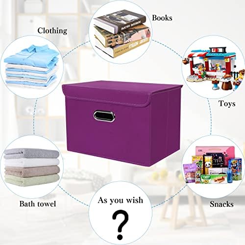 STOREONE Fabric Storage Cube Bins Foldable Organizer Container Collapsible - Image 3