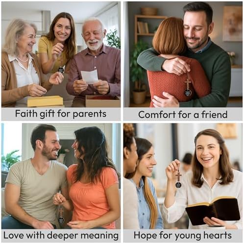 Christian Gifts for Men, Cross for Car Accessories for Men - Image 6