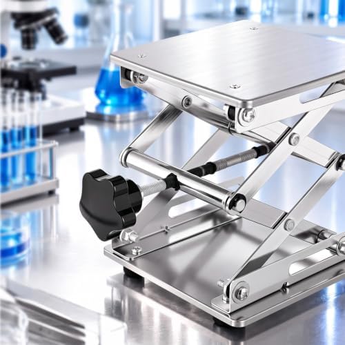 4 Pcs 6 x 6 Inches Laboratory Scissors Jack Lab Lift Platform - Image 4