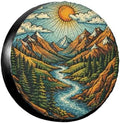 Spare Tire Cover，Mountain Camper Spare Tire Cover Waterproof Sun Protection by Unknown