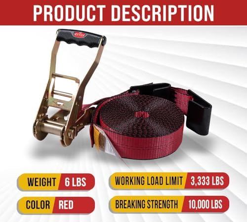 Mytee Products Ratchet Tie-Down Straps - Image 5