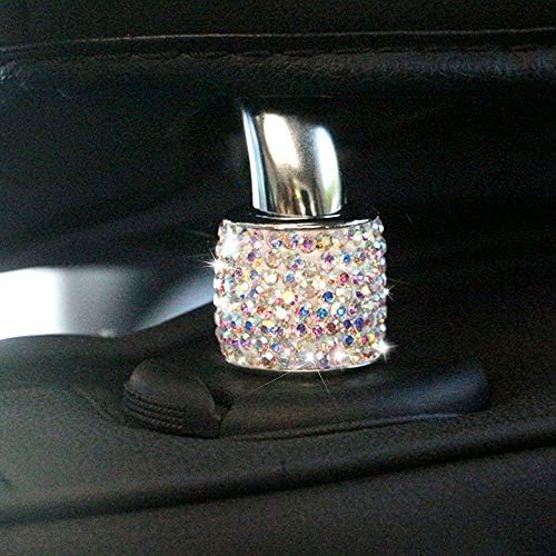 2PCS Car Headrest Collars Decor Rings Bling Bling Interior Decoration Head Rest - Image 3