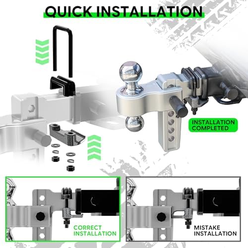 Anti Rattle Clamp Hitch Tightener, Stabilizer - Image 5