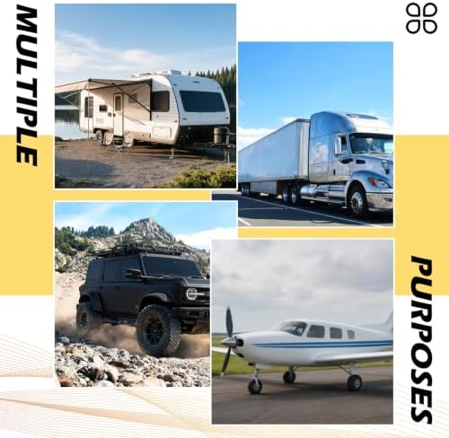 Wheel Chocks for Trailers RVs Camper Trucks 2Pair/4Pack - Image 6