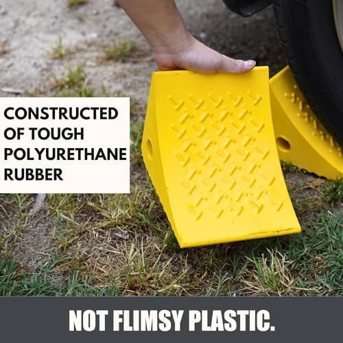 SECURITYMAN Heavy Duty Wheel Chocks - Image 3