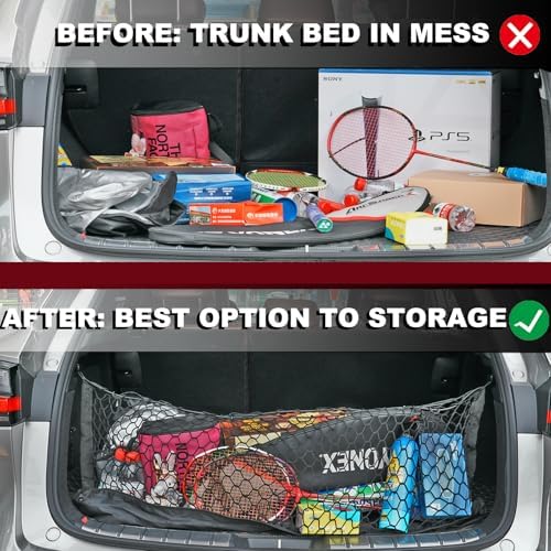 Cargo Net for Dodge Durango SXT GT R/T SRT Trunk Car Rear Tailgate Netting - Image 4