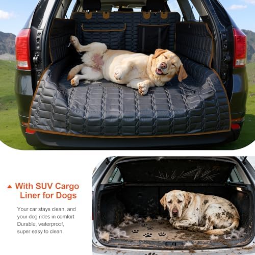 Reliadura SUV Cargo Liner for Dogs, Waterproof Trunk Cover - Image 6
