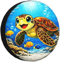 Sea Turtle Spare Tire Cover Weatherproof Wheel Protectors Universal Wheel Covers by Unknown