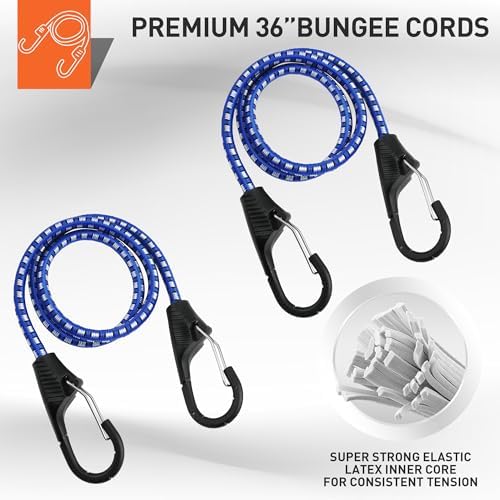 Ratchet Straps Heavy Duty, Tie Down Straps Ratchet Set, 2200 LB Break Strength - Image 4