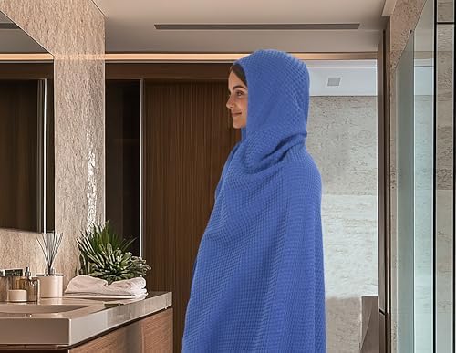 COTTON CRAFT Hooded Bath Towel for Adults – 2 Pack 100% Cotton Bath Sheet - Image 5