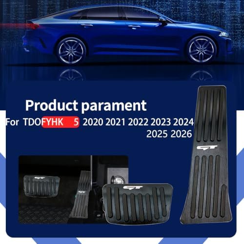 Aluminum Alloy Pedals Cover for TDOFYHK TDOFYH5 2020 2021 2022 2023 2024 2025 - Image 4