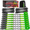 XSTRAP STANDARD 8 PK Ratchet Straps 1"x14ft Tie Down by XSTRAPSTANDARD