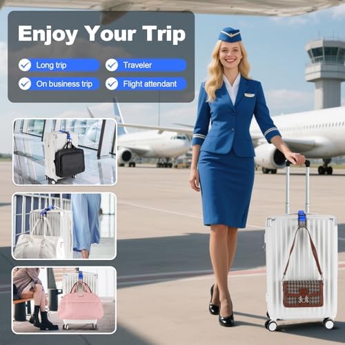 Luggage Hook Strap, J Hook for Luggage Strap Flight Attendant - Image 5