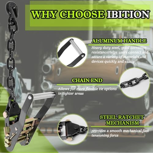 4 Pack Car Tie Down Straps for Trailers - Image 7