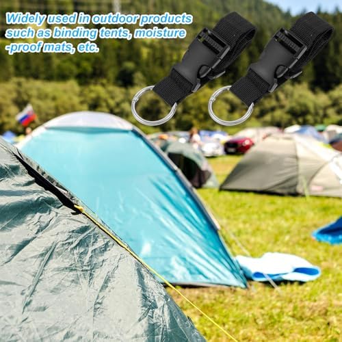 2 Pcs Add a Bag Strap for Suitcase Adjustable Suitcase Belt Jacket Holder - Image 6