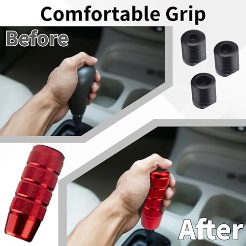 ecocstm Car Shifter Knob, Aluminum Gear Shift Style Knobs, Car Accessories - Image 5