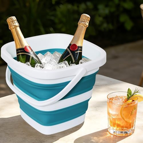 Collapsible Bucket, 1.32 Gallon 5L Small Mop Bucket - Image 6