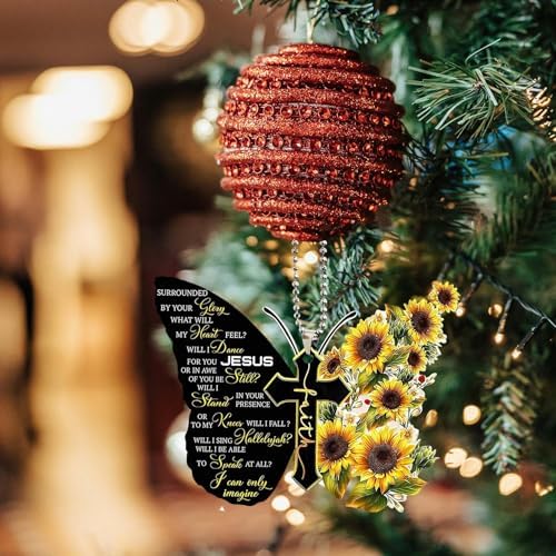Butterfly Car Hanging Ornament, Hanging Charm Home Decoration Keepsake - Image 5