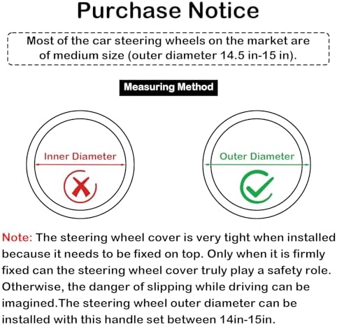 3D Honeycomb Red Steering Wheel Cover, 14.5-15 Inch Non-Slip Breathable Leather - Image 6