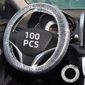 200PCS Disposable Steering Wheel Covers, Disposable Steering Wheel Protector by Yhalyea