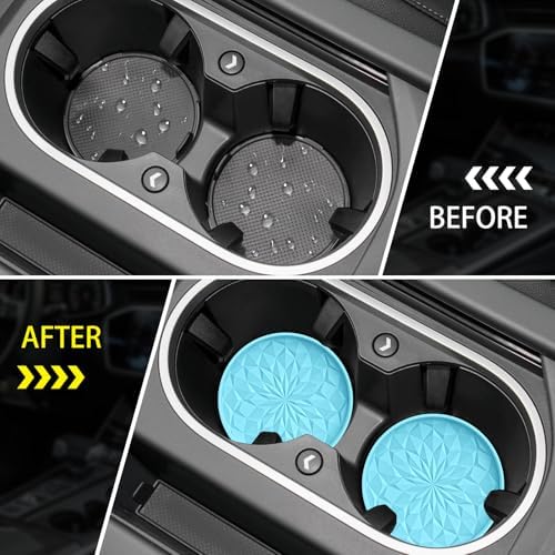 ME.FAN Car Coasters for Cup Holders - Image 4