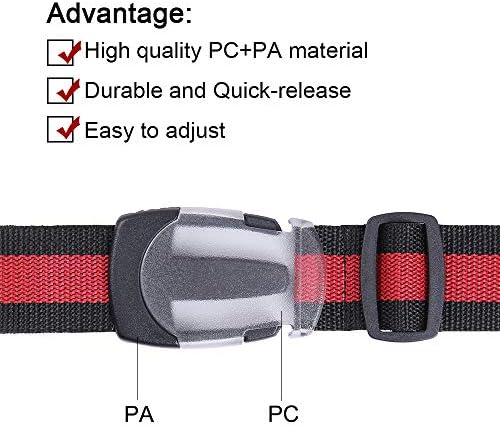 Vigorport Utility Straps Quick Release Nylon Backpack Accessory Bag Strap - Image 3