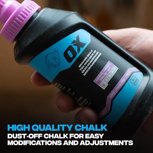 OX Violet Chalk Line Powder 8oz - Image 6
