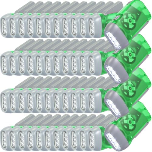 Leelosp 48 Hand Crank Flashlights by Leelosp