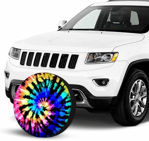 Tie Dye Pattern Spare Tire Cover - Image 7